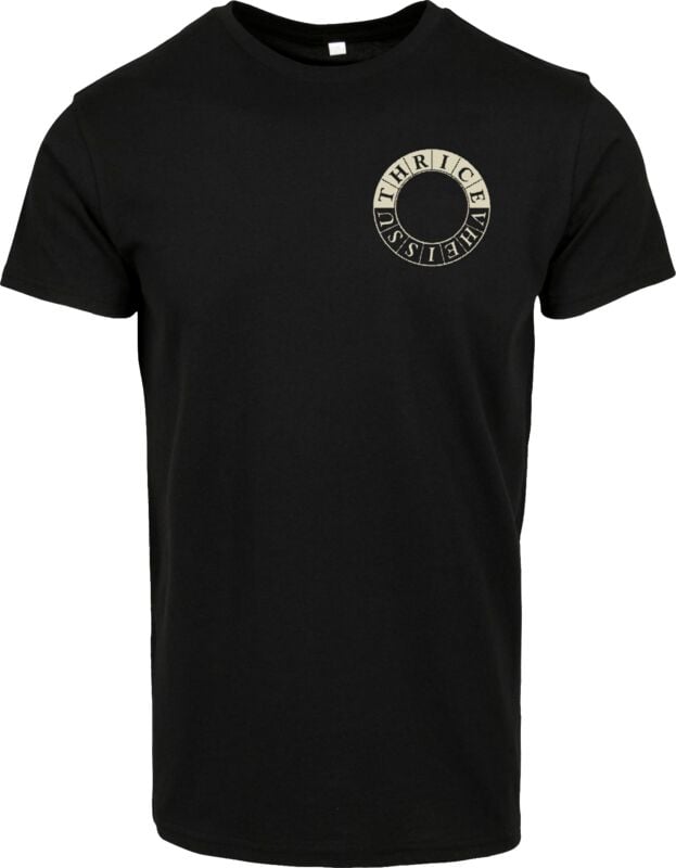 Thrice T-shirt - Vheissu - S tot 3XL - voor Mannen - zwart