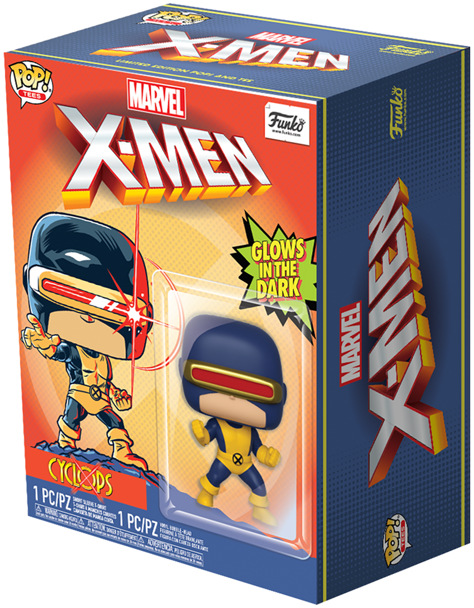 X-Men 80th - First Appearance - Cyclops - POP! & Tee Funko Pop! multicolor