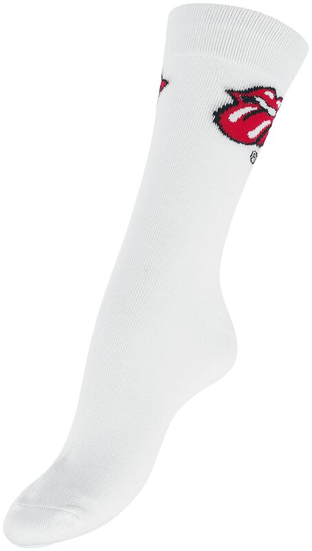 Band Merch Bekleidung Logo-Socken - 2er Pack | The Rolling Stones Socken