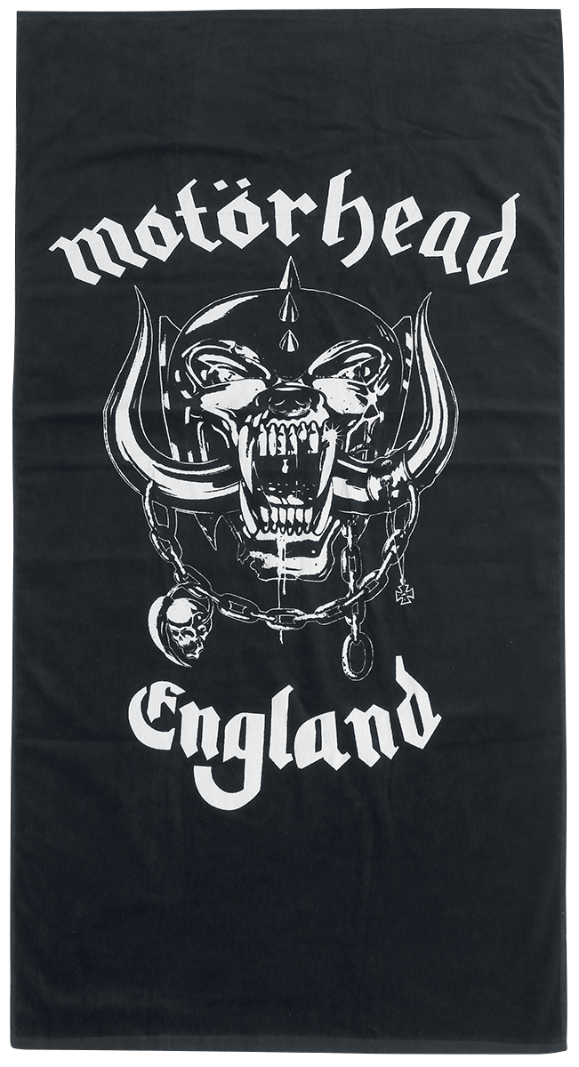Motörhead - Motörhead Logo - Badetuch - schwarz
