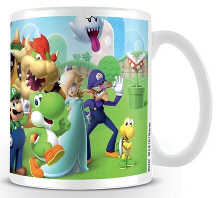 Image of Super Mario Mushroom Kingdom Tasse multicolor