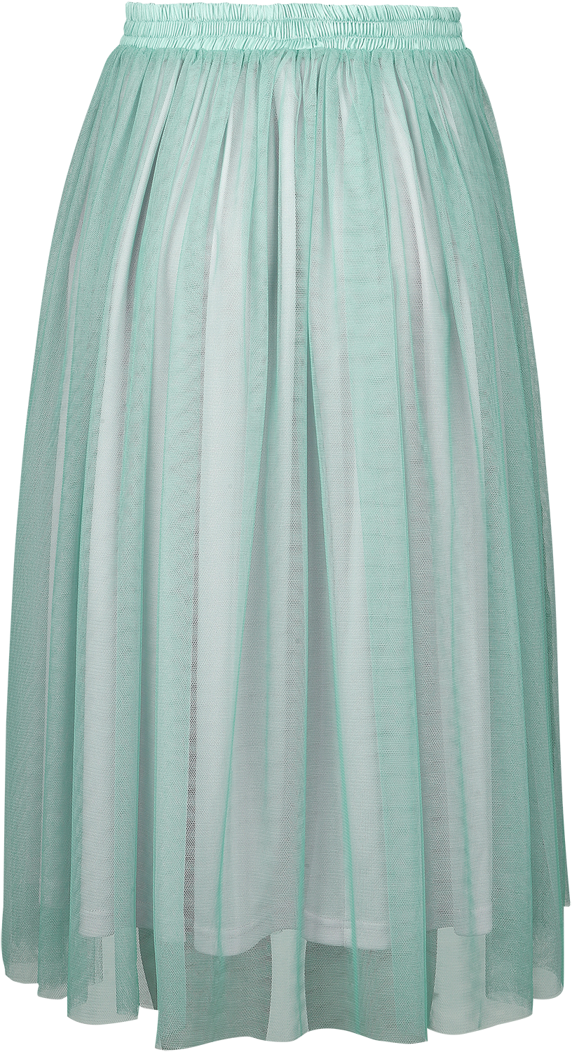 Arielle, die Meerjungfrau Muschel Mittellanger Rock multicolor