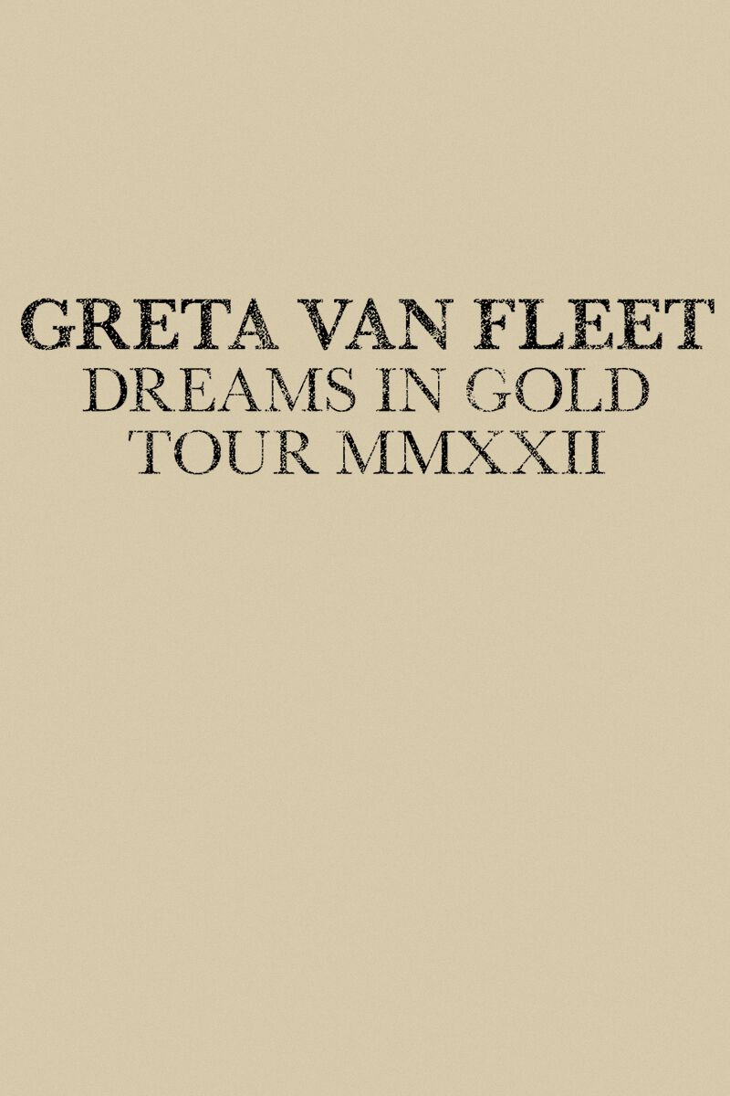 Snake &amp; Key T-Shirt beige von Greta Van Fleet
