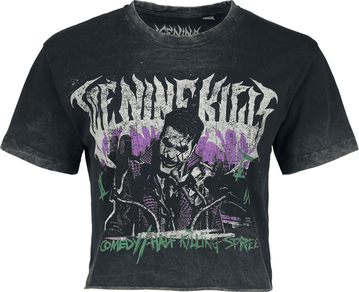 T-Shirt  di Ice Nine Kills - Joker Punk - S a XXL - Donna - antracite