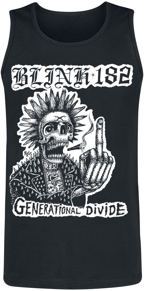Blink 182 - Generational Divide - Tanktop - black image