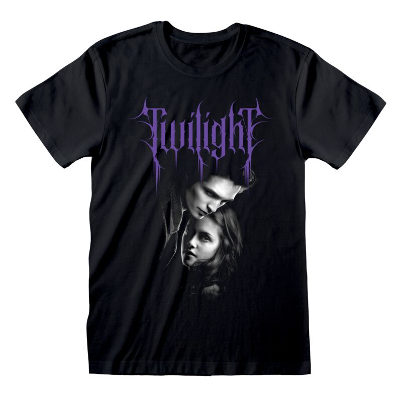 Twilight Twilight Goth - Edward and Bella T-shirt black