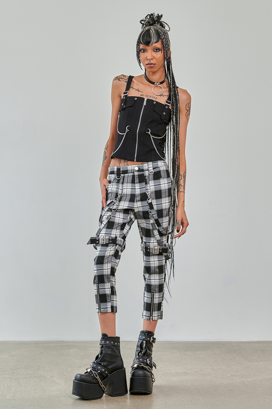 Thumbnail - Banned Alternative STREET ANARCHY TOP Top schwarz in XL