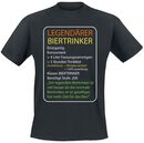 Legendärer Biertrinker, Legendärer Biertrinker, T-Shirt