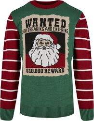 Wanted Christmas Sweater, Urban Classics, Weihnachtspullover