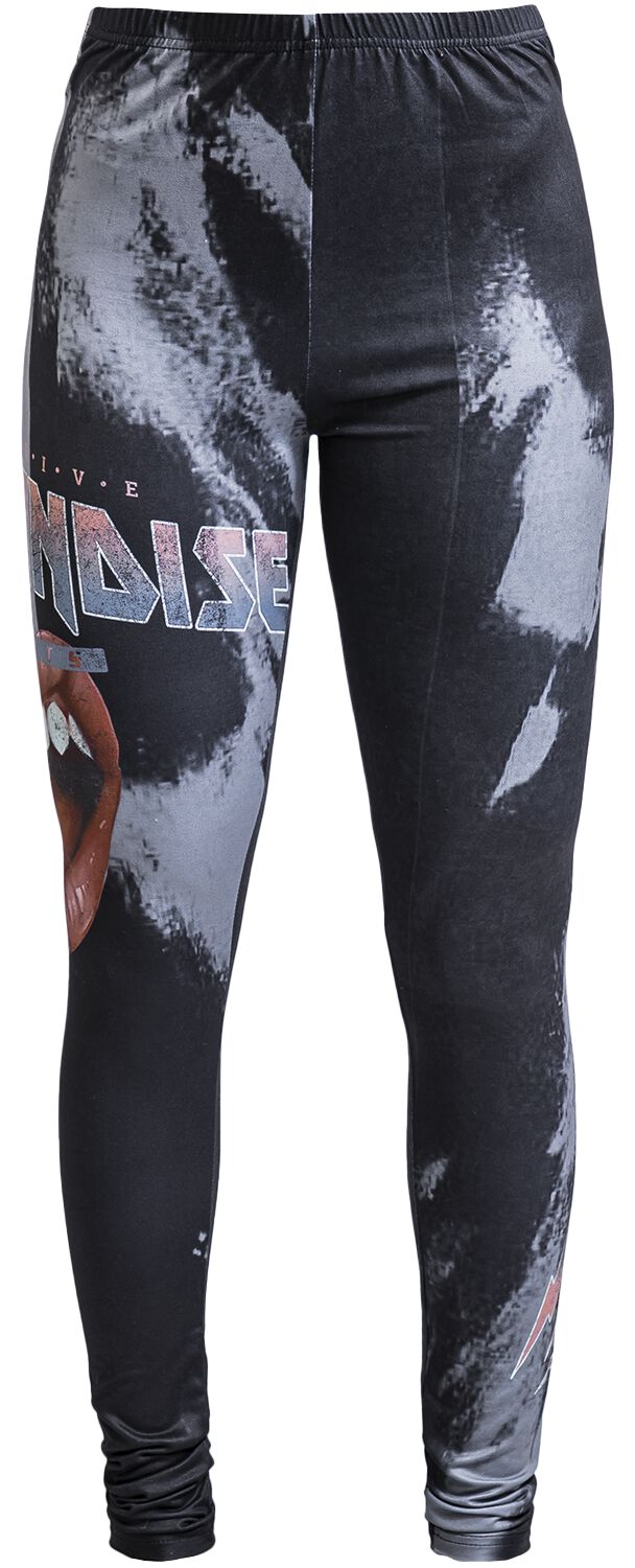 Image of Leggings di EMP Stage Collection - Leggings with EMP vintage logo - S a XXL - Donna - nero