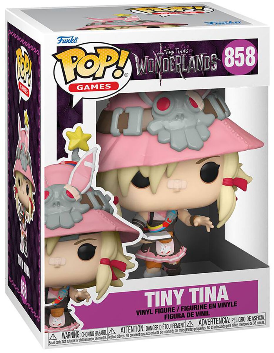 Tiny Tina's Wonderlands Tiny Tina Vinyl Figure 858 Funko Pop! multicolor