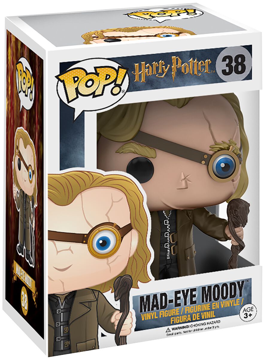 Harry Potter Mad-Eye Moody Vinyl Figure 38 Funko Pop! multicolor