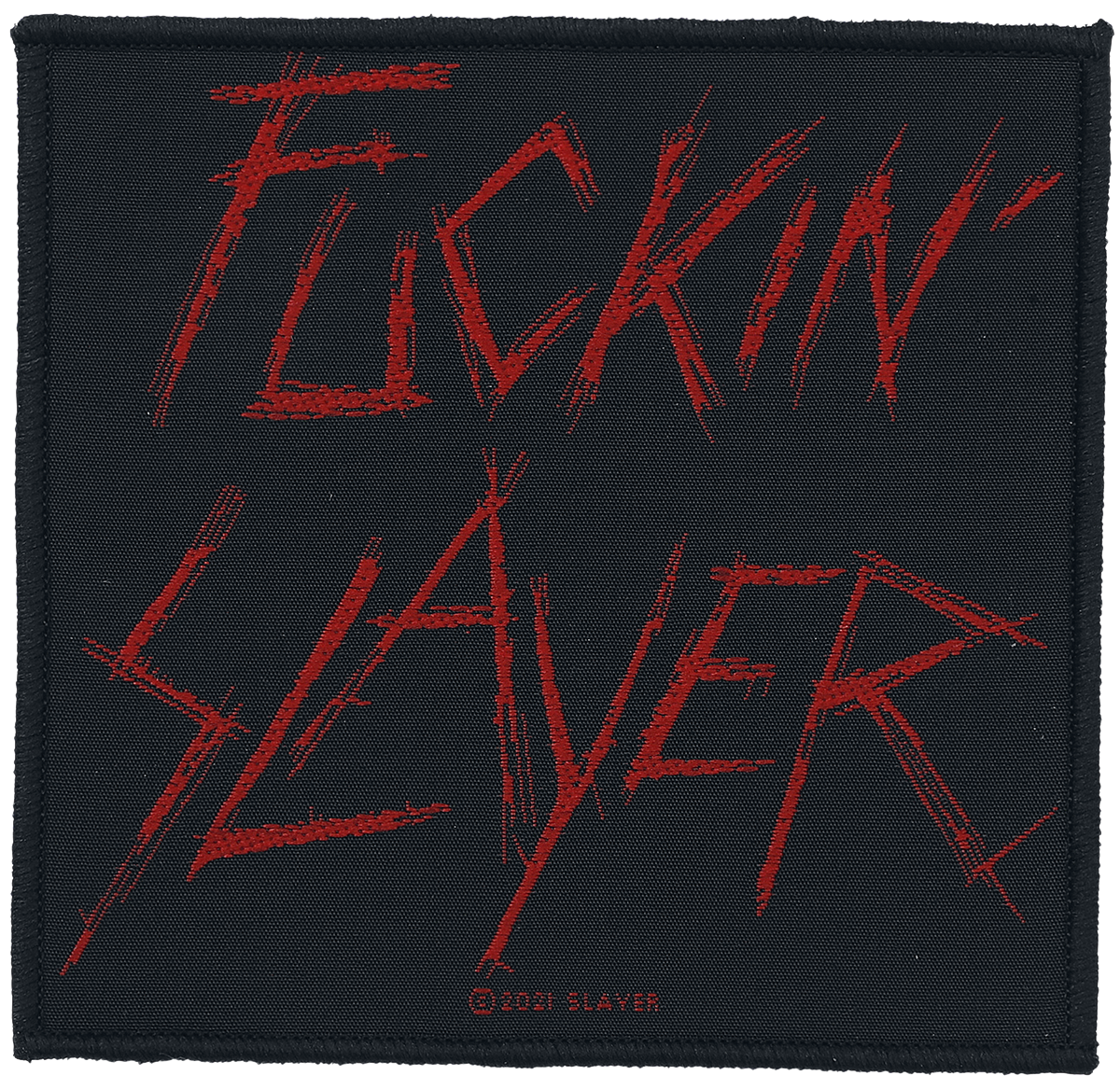Slayer - Slayer - Patch - schwarz| rot