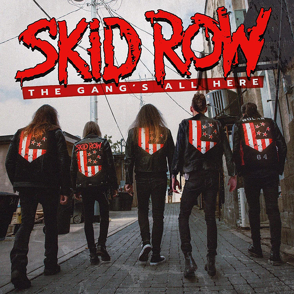 Skid Row The gang's all here LP rot
