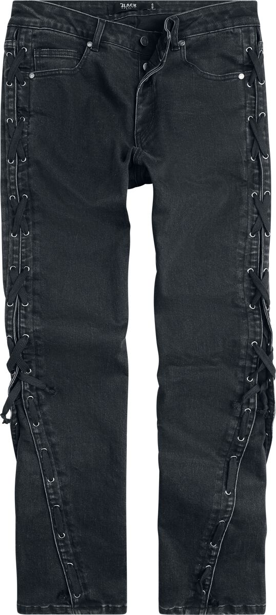 Black Premium by EMP Jeans - Celtic fine lines - Johnny - W32L34 bis W34L34 - für Männer - Größe W34L34 - schwarz