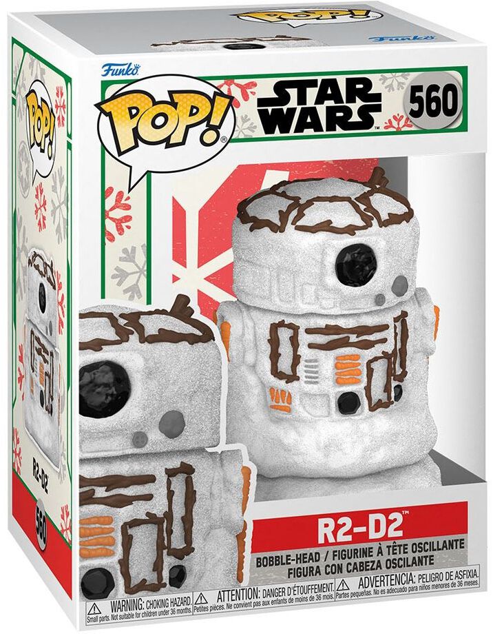 Star Wars Christmas - Snowman R2-D2 vinyl figurine no. 560 Funko Pop! multicolor