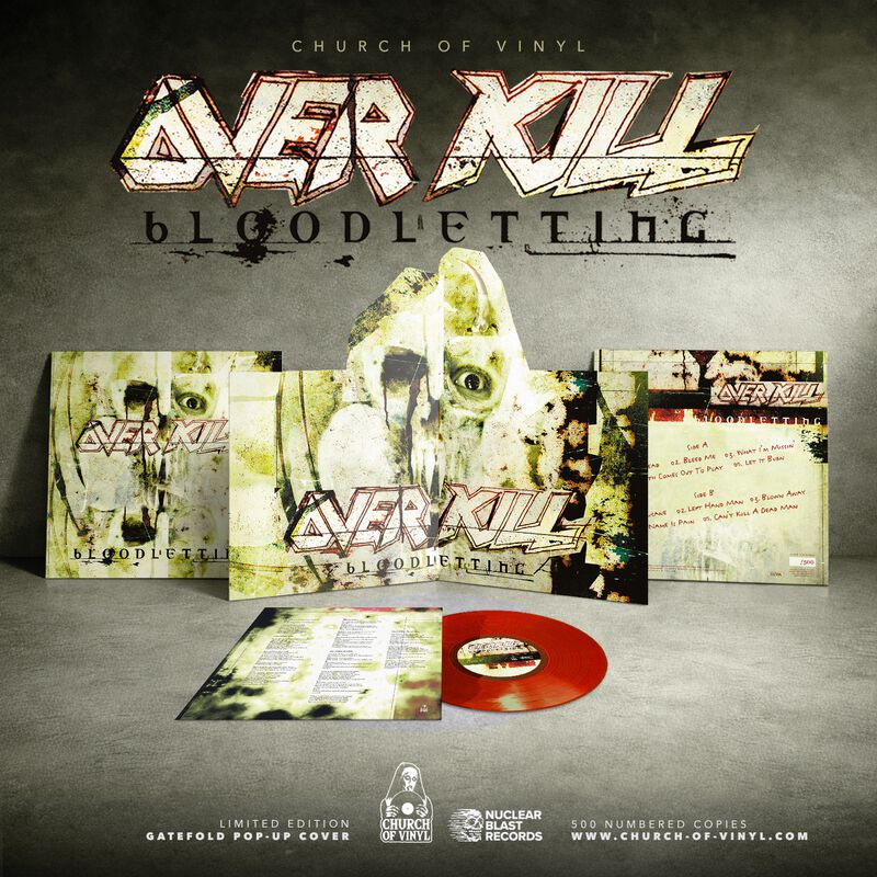 Bloodletting von Overkill - LP (Coloured, Limited Edition, Standard)