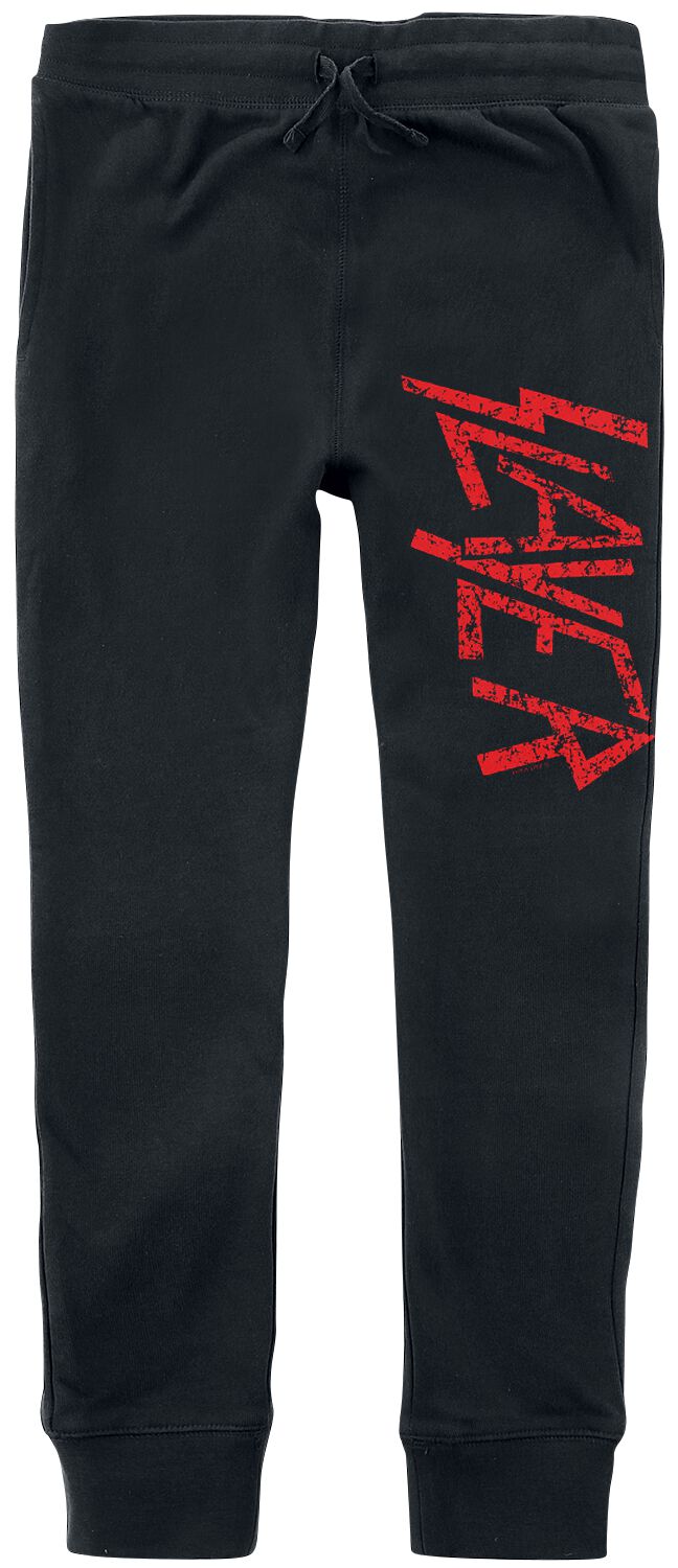 Pantalon de survêtement de Slayer - Metal-Kids - Logo - 140 - pour filles & garçonse - noir