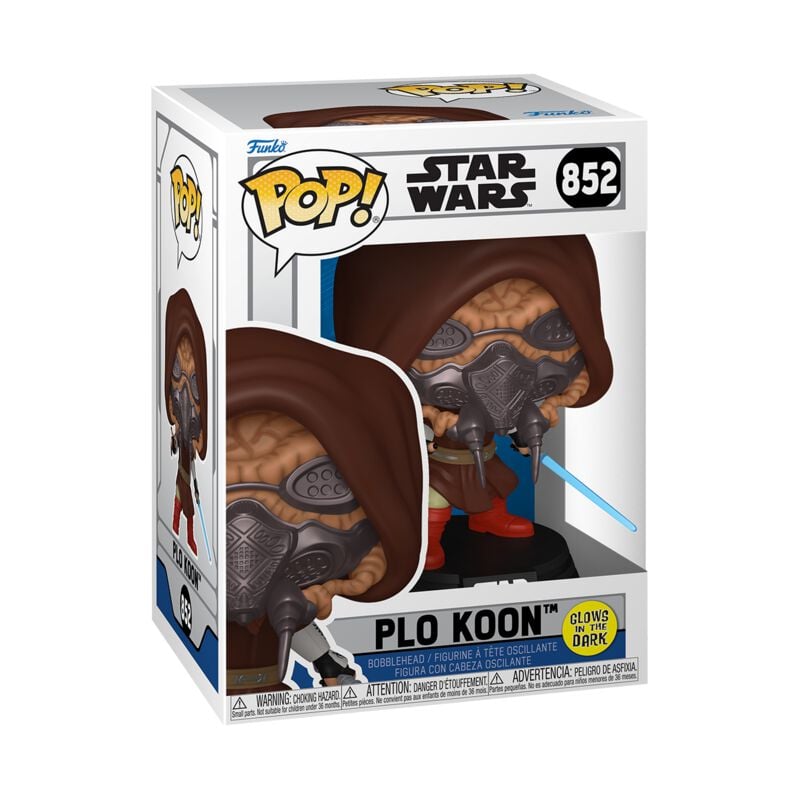 Star Wars - Ahsoka - Plo Koon (Glow in the Dark) Vinyl Figur 852 - Funko Pop! Figur - Funko Shop Deutschland - Lizenzierter Fanartikel