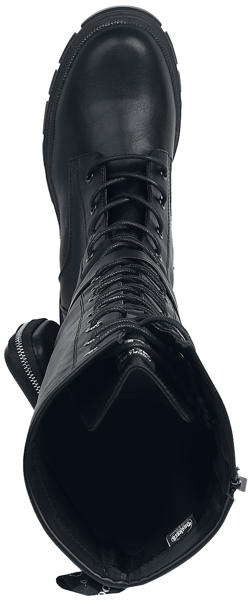 Dockers by Gerli Steifel mit Tasche Stiefel schwarz