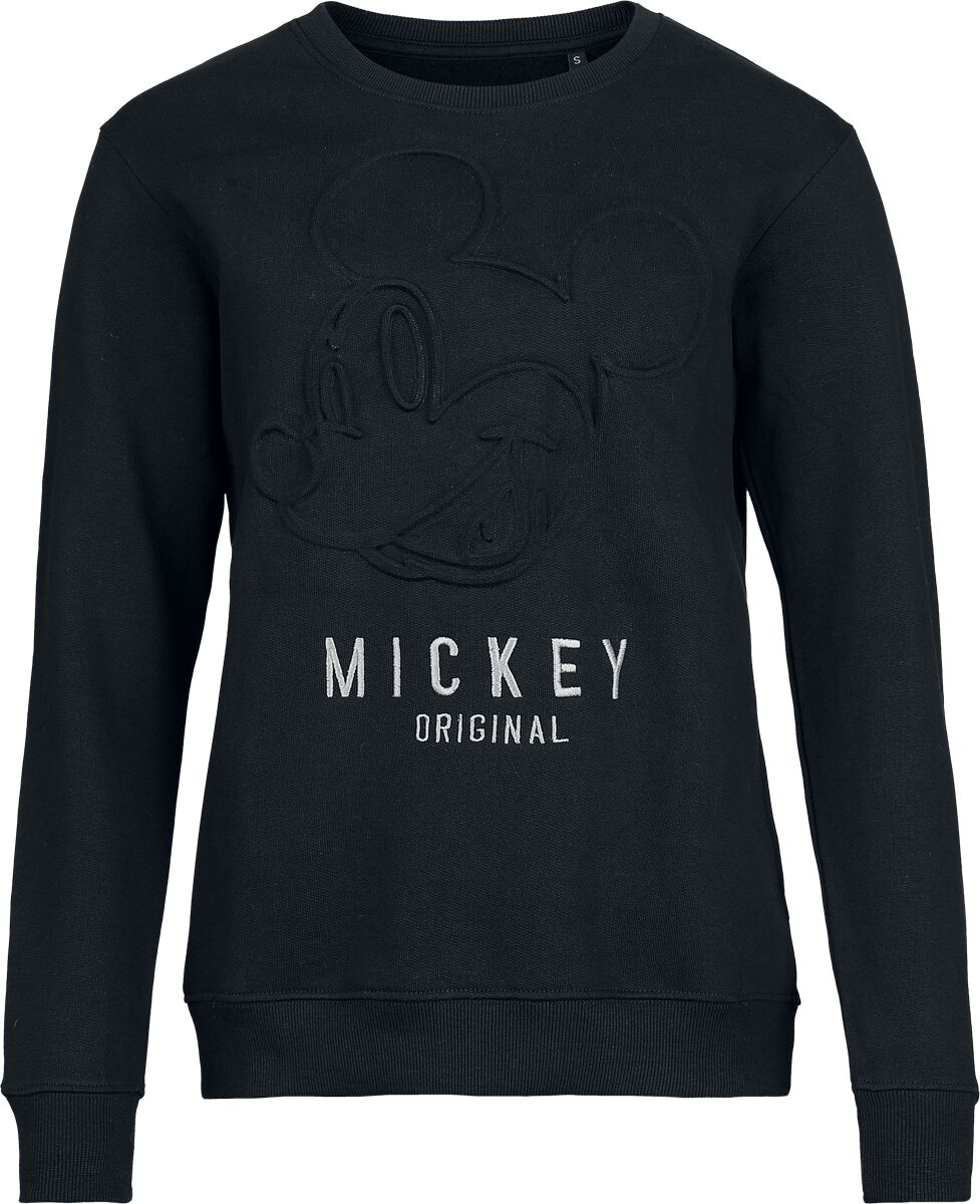 3664794792892 - Mickey Original Embossed Sweatshirt schwarz in L