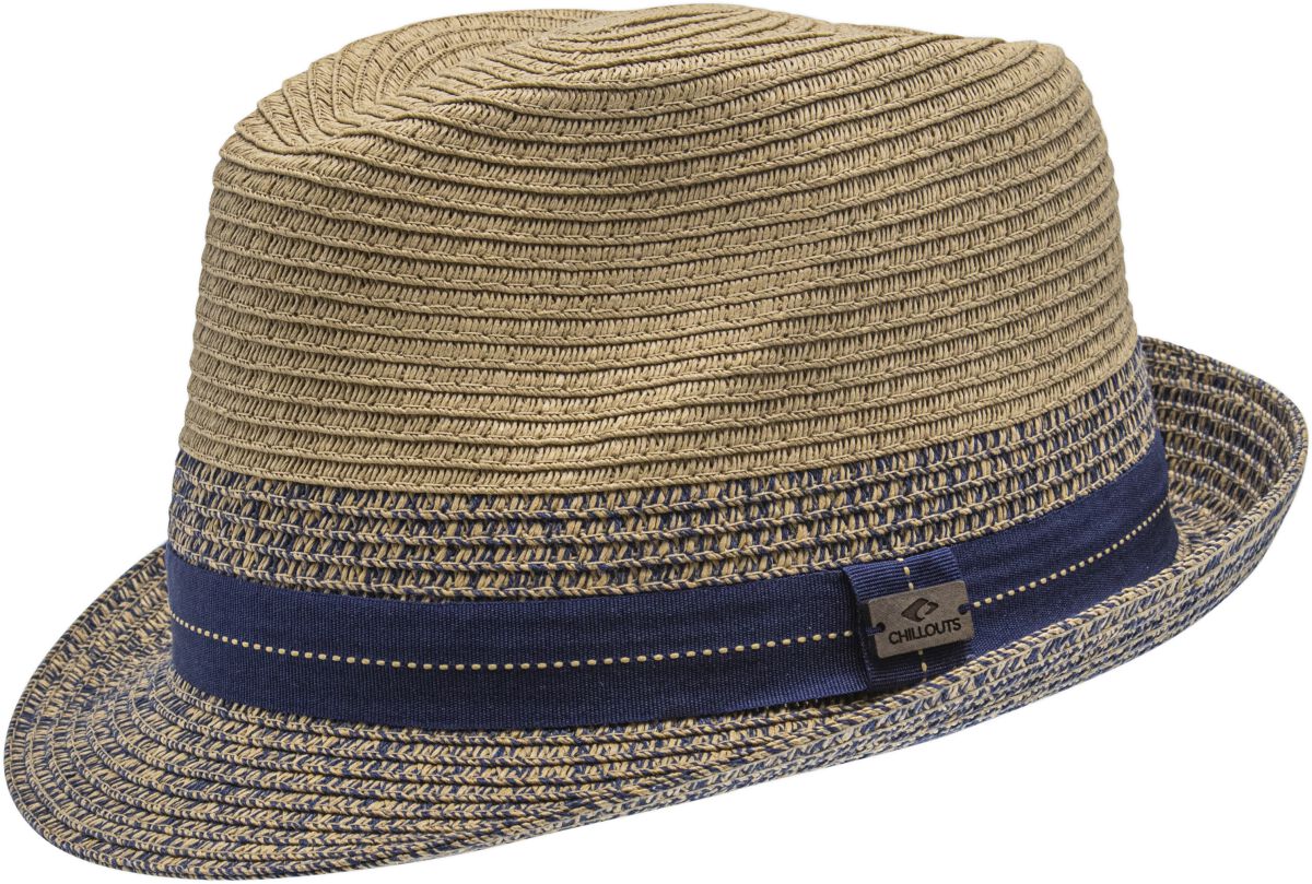 Image of Cappello di Chillouts - Cebu Hat - Unisex - beige/blu scuro