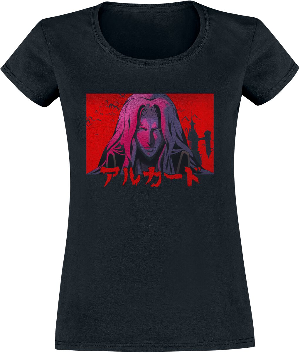 Castlevania Sunset Alucard T-Shirt schwarz Castlevania Sunset Alucard T-Shirt schwarz