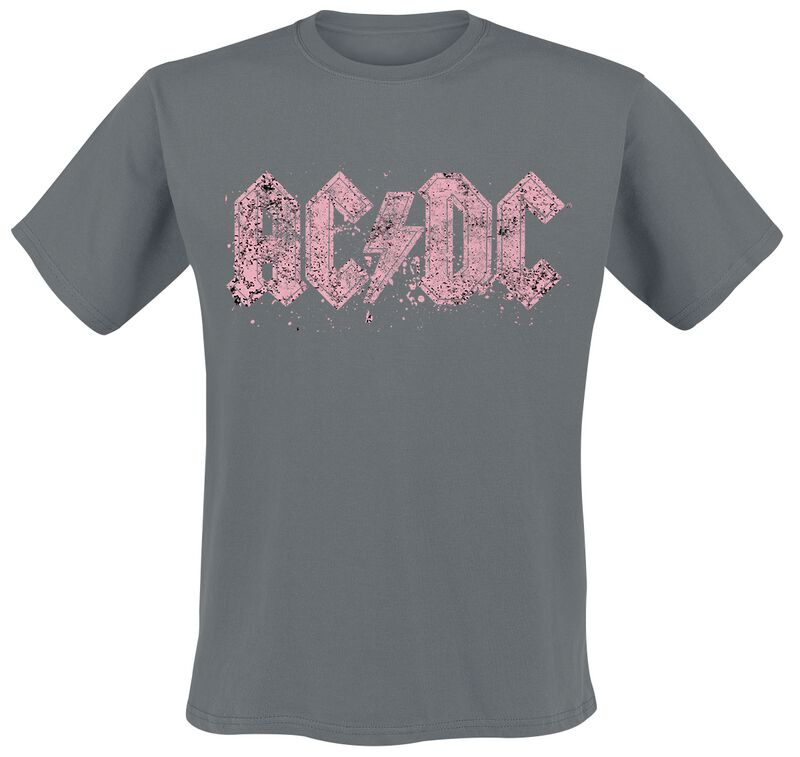 AC/DC T-Shirt - Crown - S bis 5XL - für Männer - Größe S - charcoal  - Lizenziertes Merchandise!