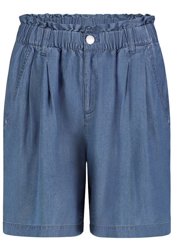 Shorts Di Authentic Style - Lyocell Denim Shorts - Xs A Xxl - Donna - Blu