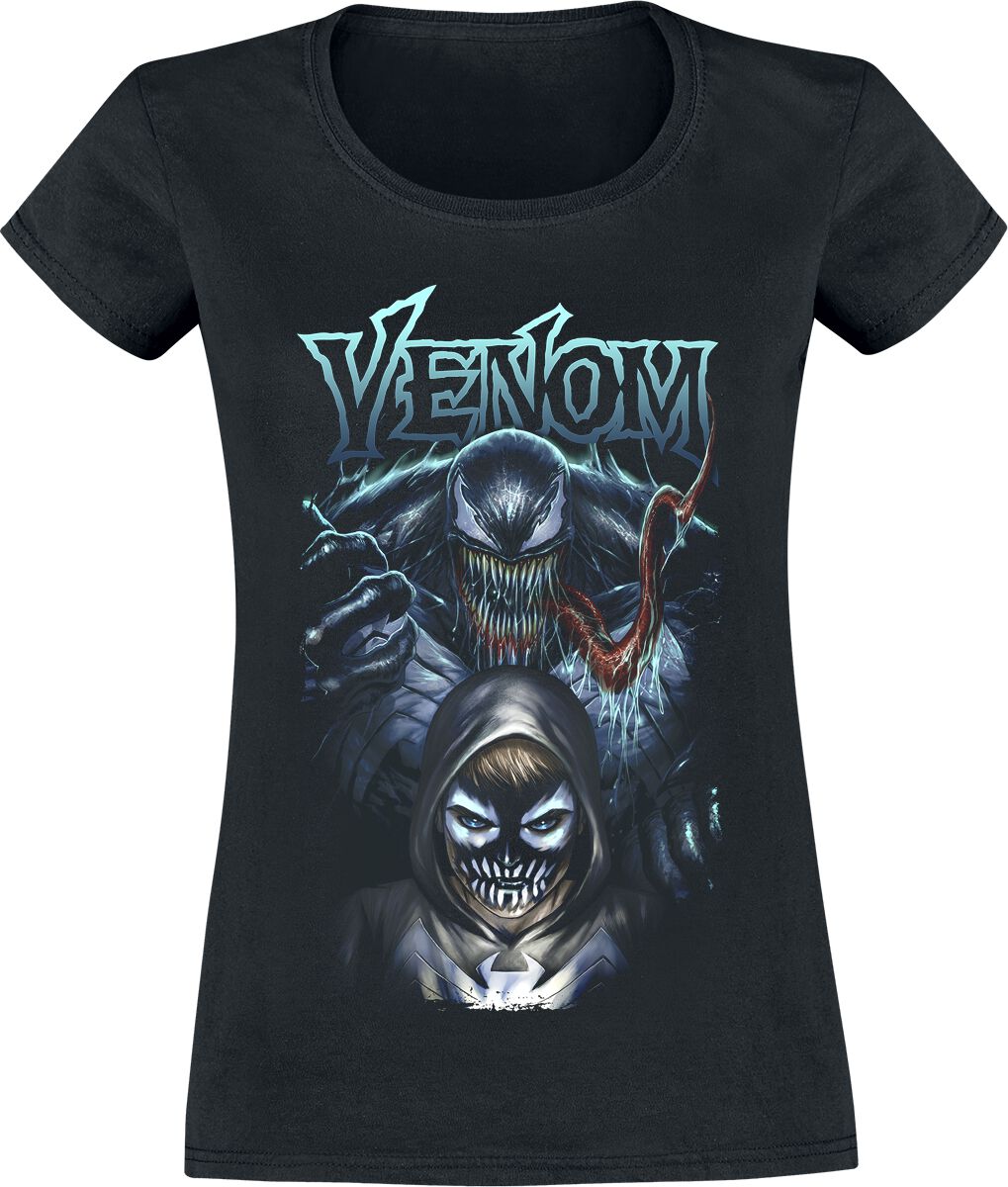 Venom (Marvel) - Marvel T-Shirt - Join The Fight - S bis XXL - für Damen - Größe S - schwarz  - Lizenzierter Fanartikel