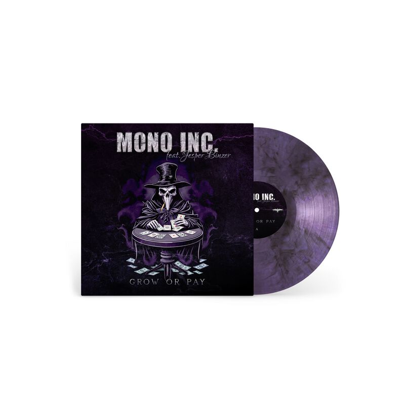 Grow or pay (feat. Jesper Binzer from D-A-D) von Mono Inc. - 7"-SINGLE (Coloured, Limited Edition, Standard)