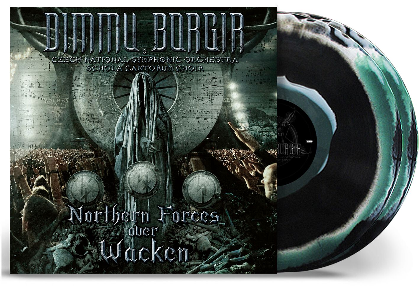 Northern forces over Wacken von Dimmu Borgir - 2-LP (Coloured, Gatefold, Limited Edition)