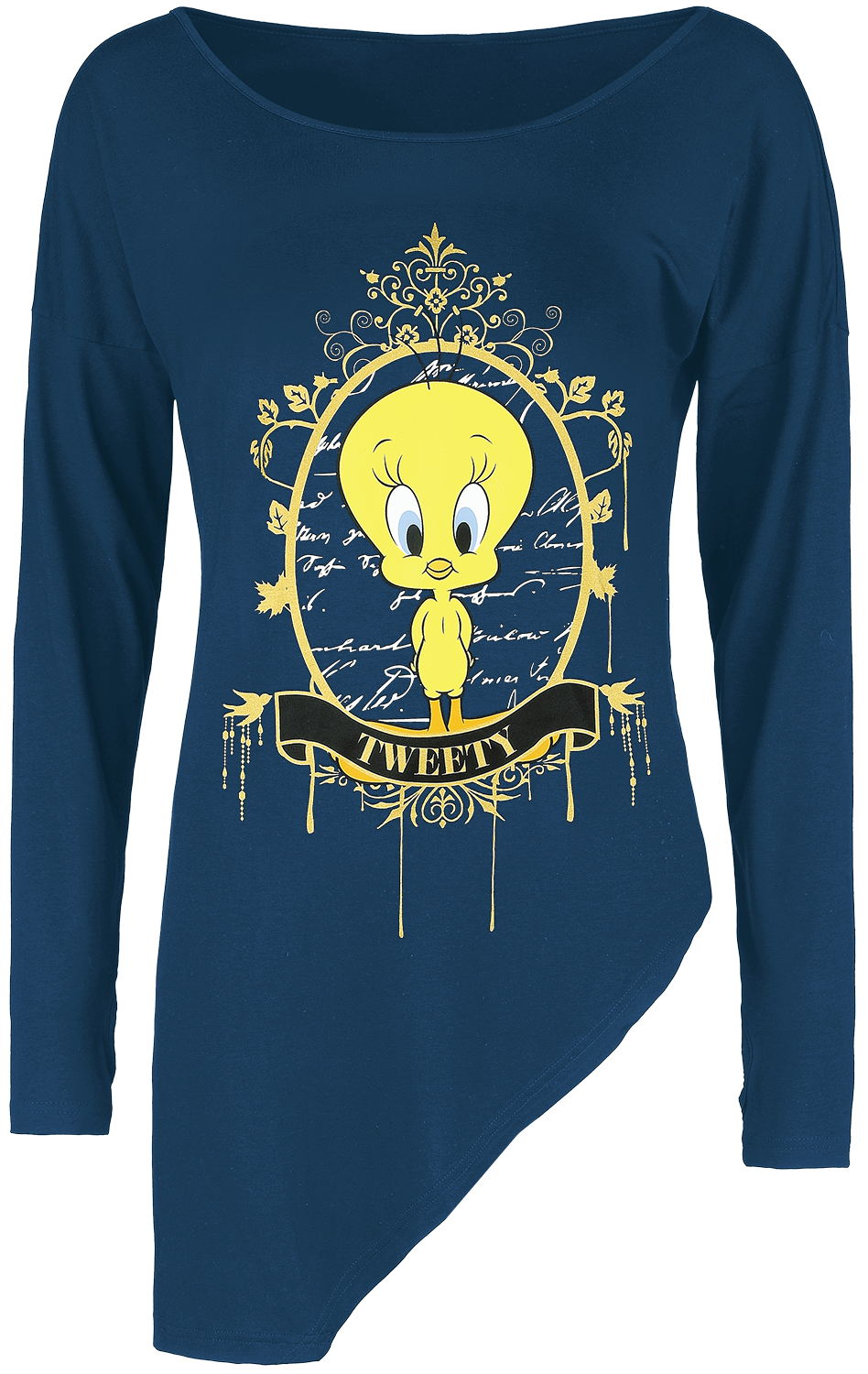 Looney Tunes Tweety Langarmshirt blau