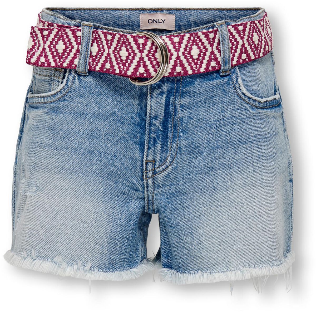 Image of Shorts di Kids Only - Kogrobyn belt vintage DNM short - 140 a 164 - ragazze - azzurro
