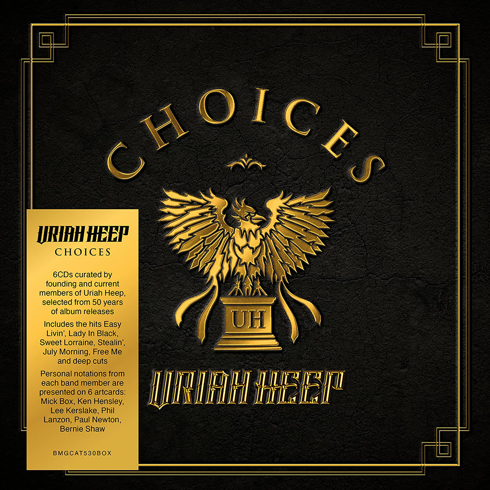Uriah Heep Choices CD multicolor