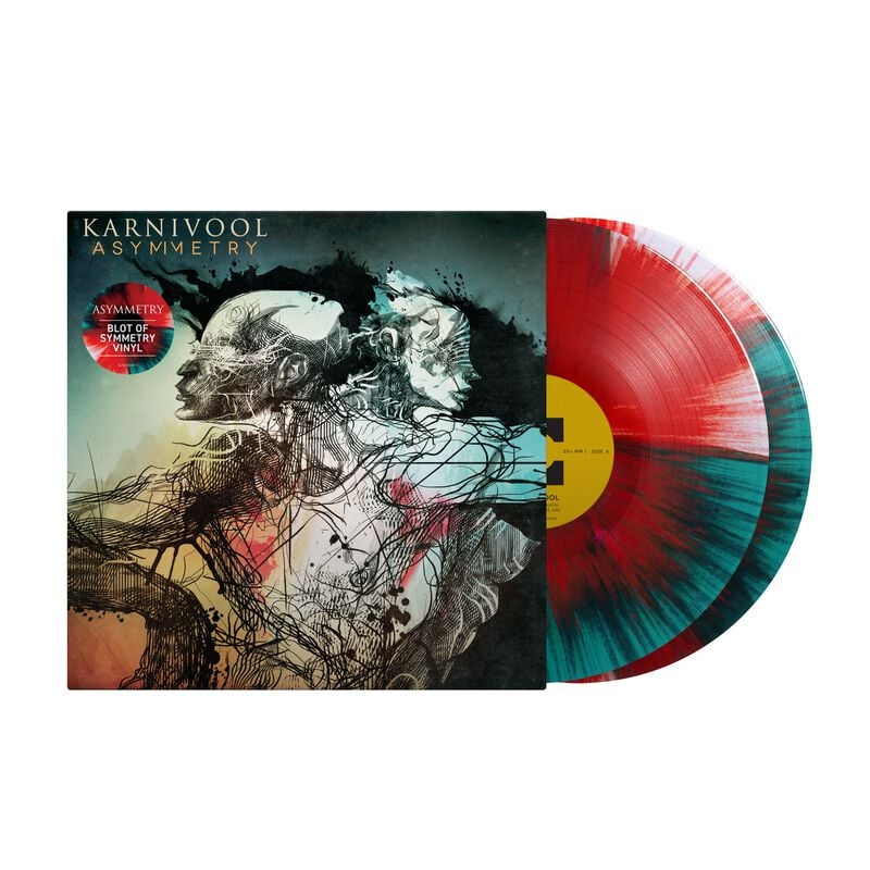 Asymmetry von Karnivool - 2-LP (Coloured, Limited Edition, Re-Release, Standard)