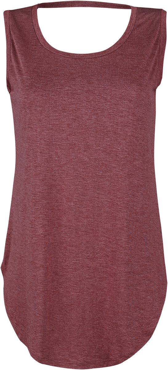 RED by EMP Heaven Knows Top burgundy