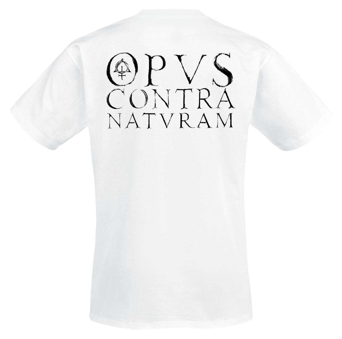 Behemoth T-Shirt - Opvs Contra Natvram White - S bis XXL - für Männer - Größe S - weiß  - EMP exklusives Merchandise!