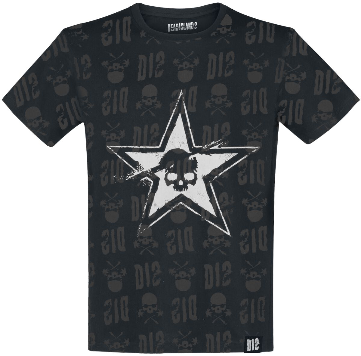 2 Headshot! T-Shirt schwarz von Dead Island