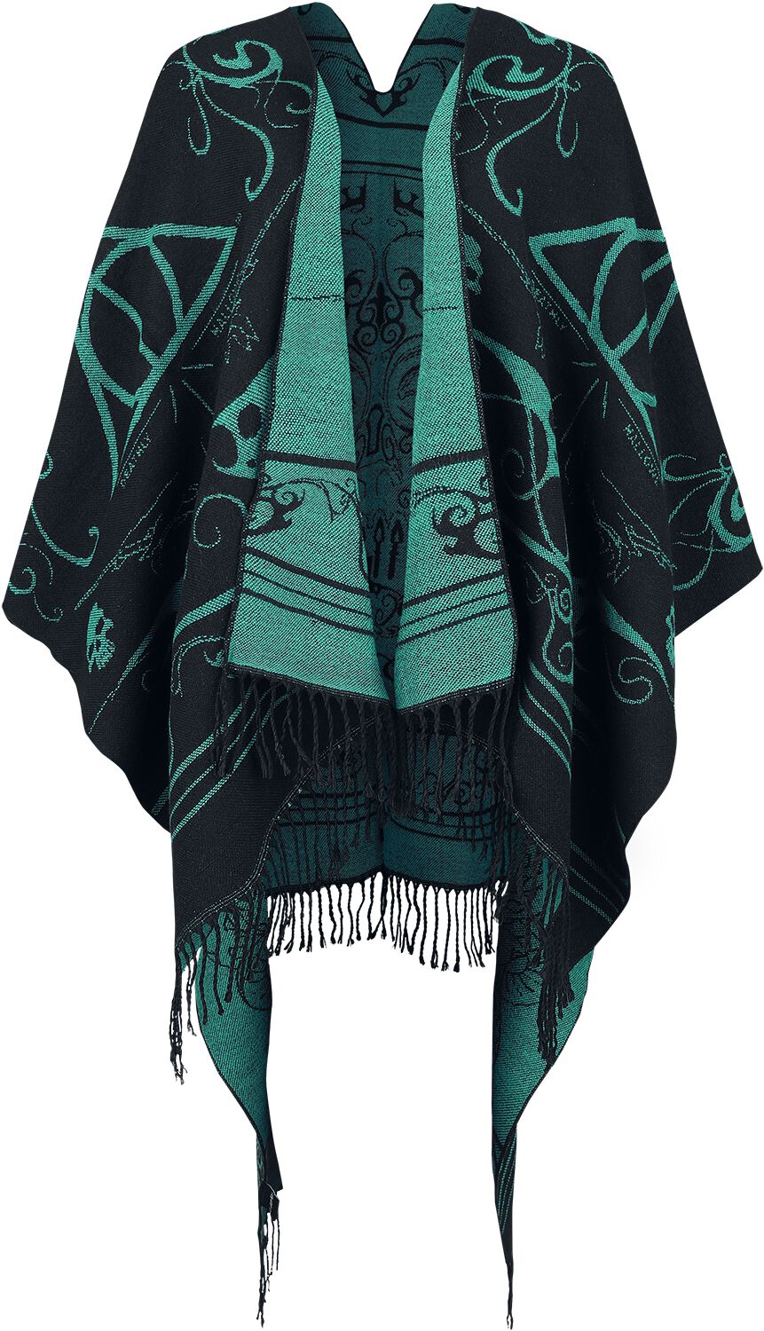 Cardigan  de Harry Potter - Death Eater - Standard - pour Femme - noir/vert