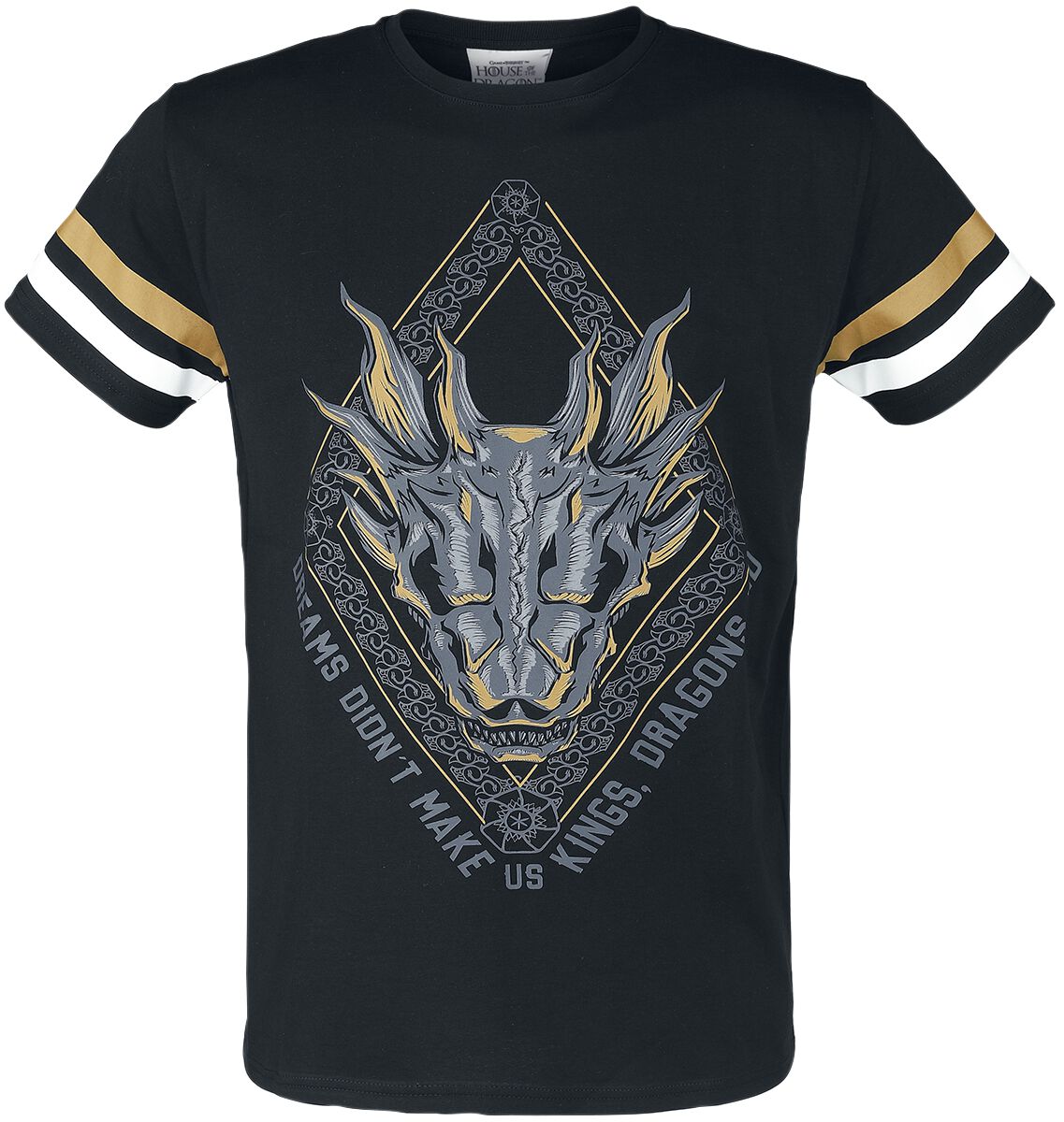 Game of Thrones House of the Dragon - Make kings T-Shirt black
