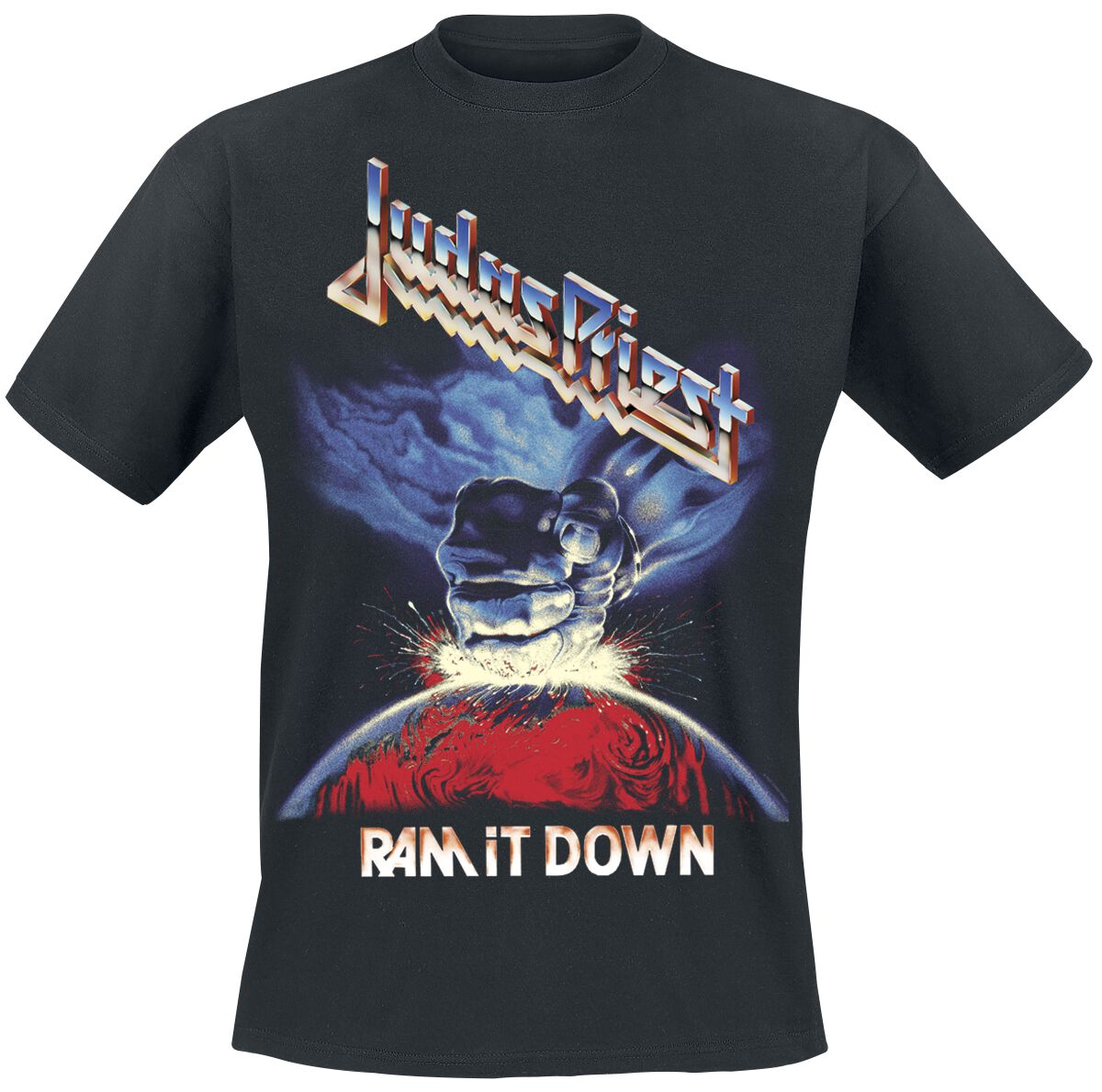 Levně Judas Priest Jumbo Logo Album Tričko černá