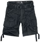 Savage Studs Shorts, Black Premium by EMP, Short
