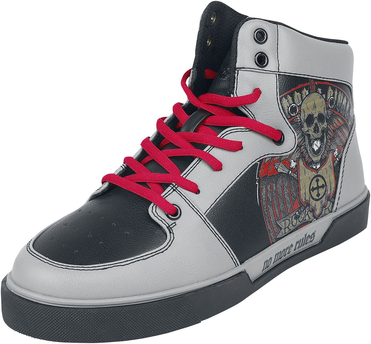 Image of Sneakers alte di Rock Rebel by EMP - High-cut trainers - EU37 a EU44 - Unisex - nero