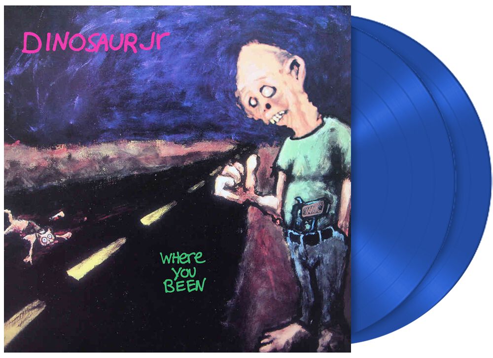 Image of Dinosaur Jr. Where You Been 2-LP blau