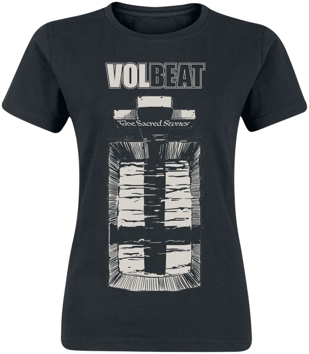 Levně Volbeat The Scared Stones Dámské tričko černá
