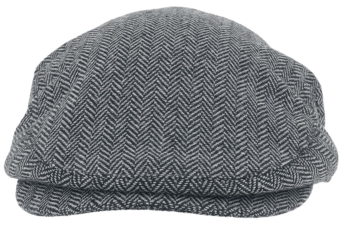 Hooligan Baggy Ear Flap Cap Black Snap Cap