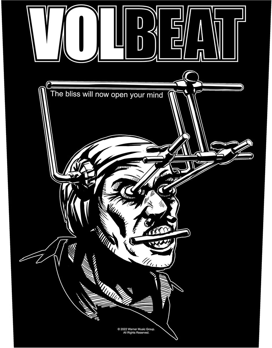 Levně Volbeat Open Your Mind nášivka na záda vícebarevný