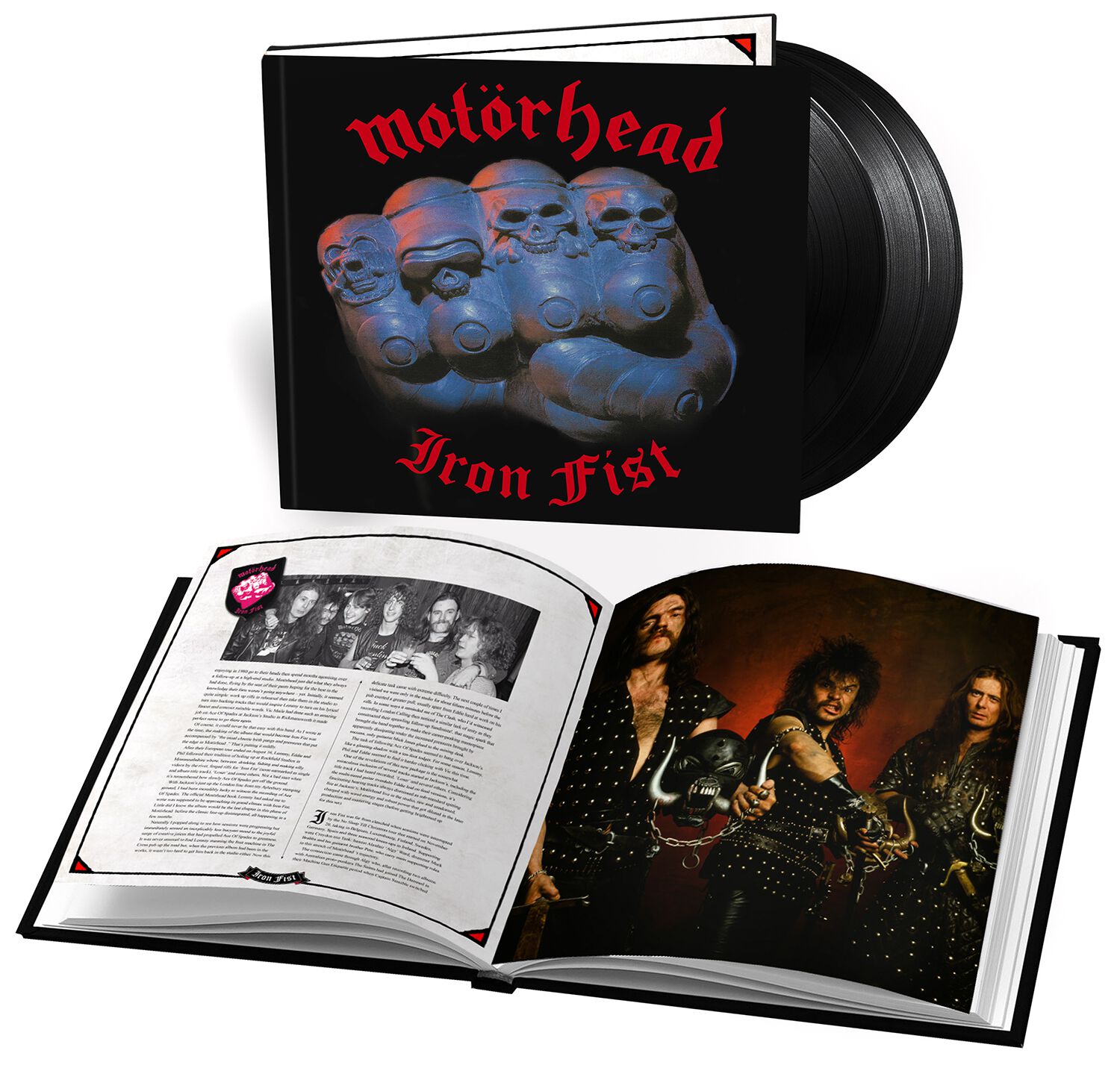Levně Motörhead Iron Fist 3-LP standard