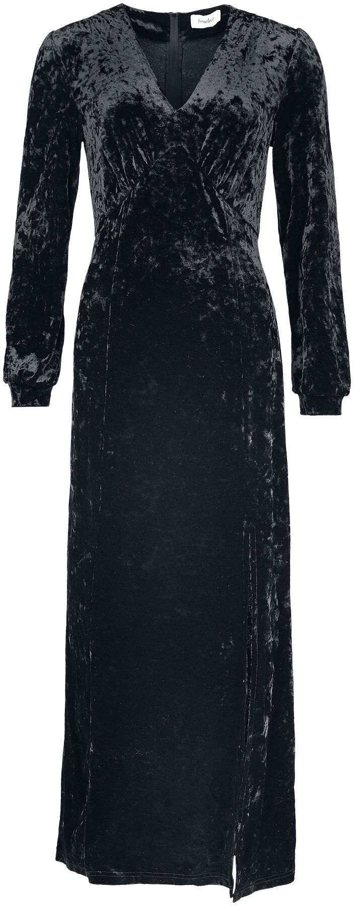 Timeless London Miley Black Dress Langes Kleid schwarz in L